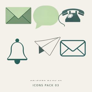 ICONS PACK 03 — Communication