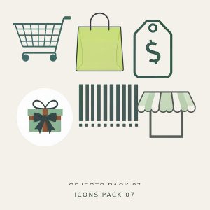 ICONS PACK 07 — Shopping