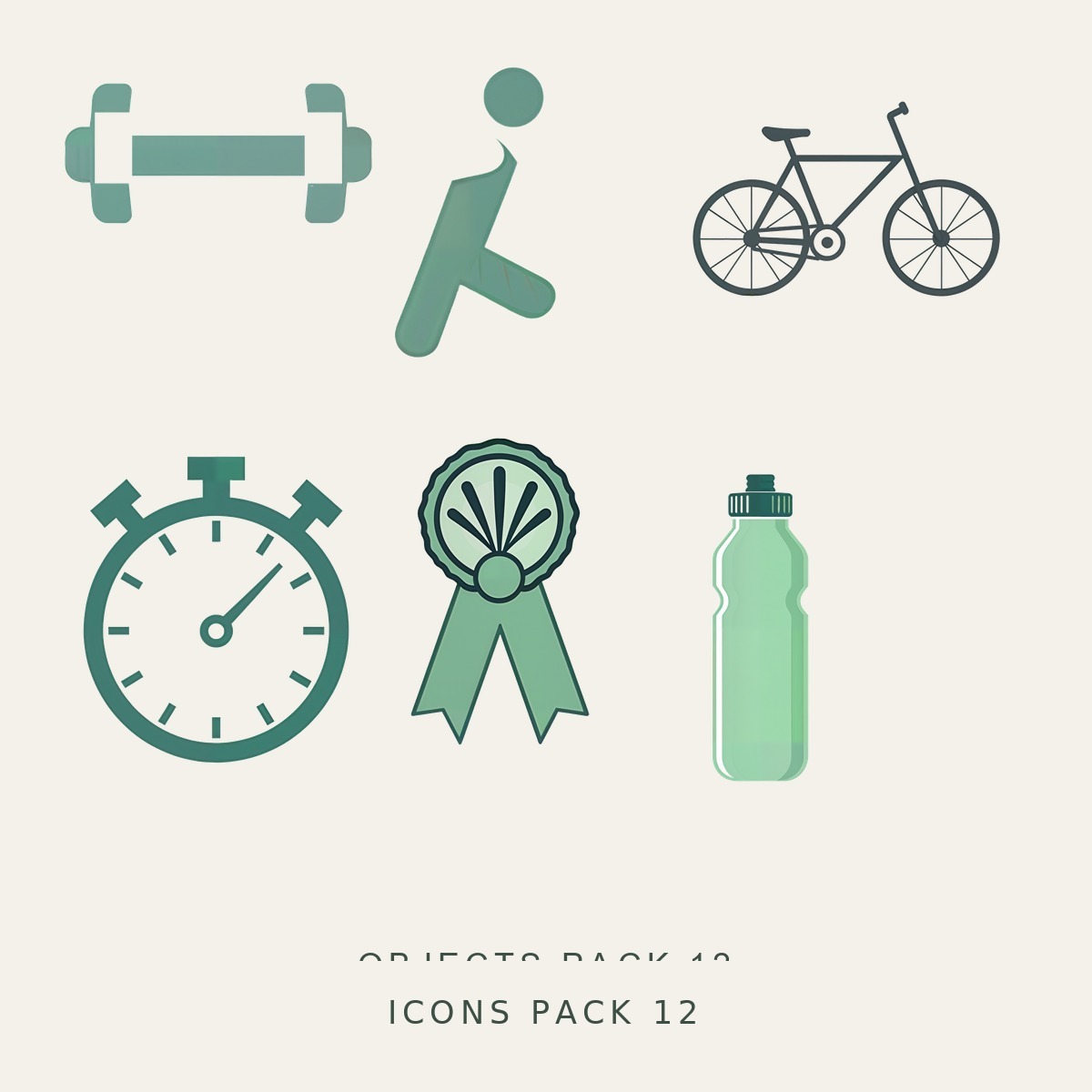 ICONS PACK 12 — Fitness