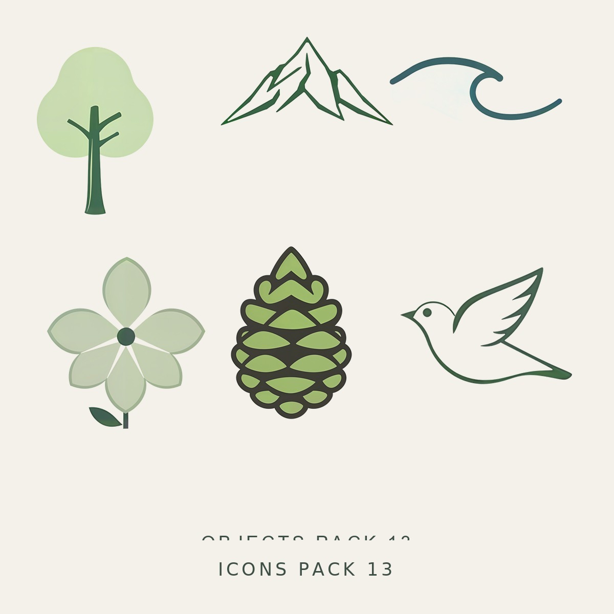 ICONS PACK 13 — Nature