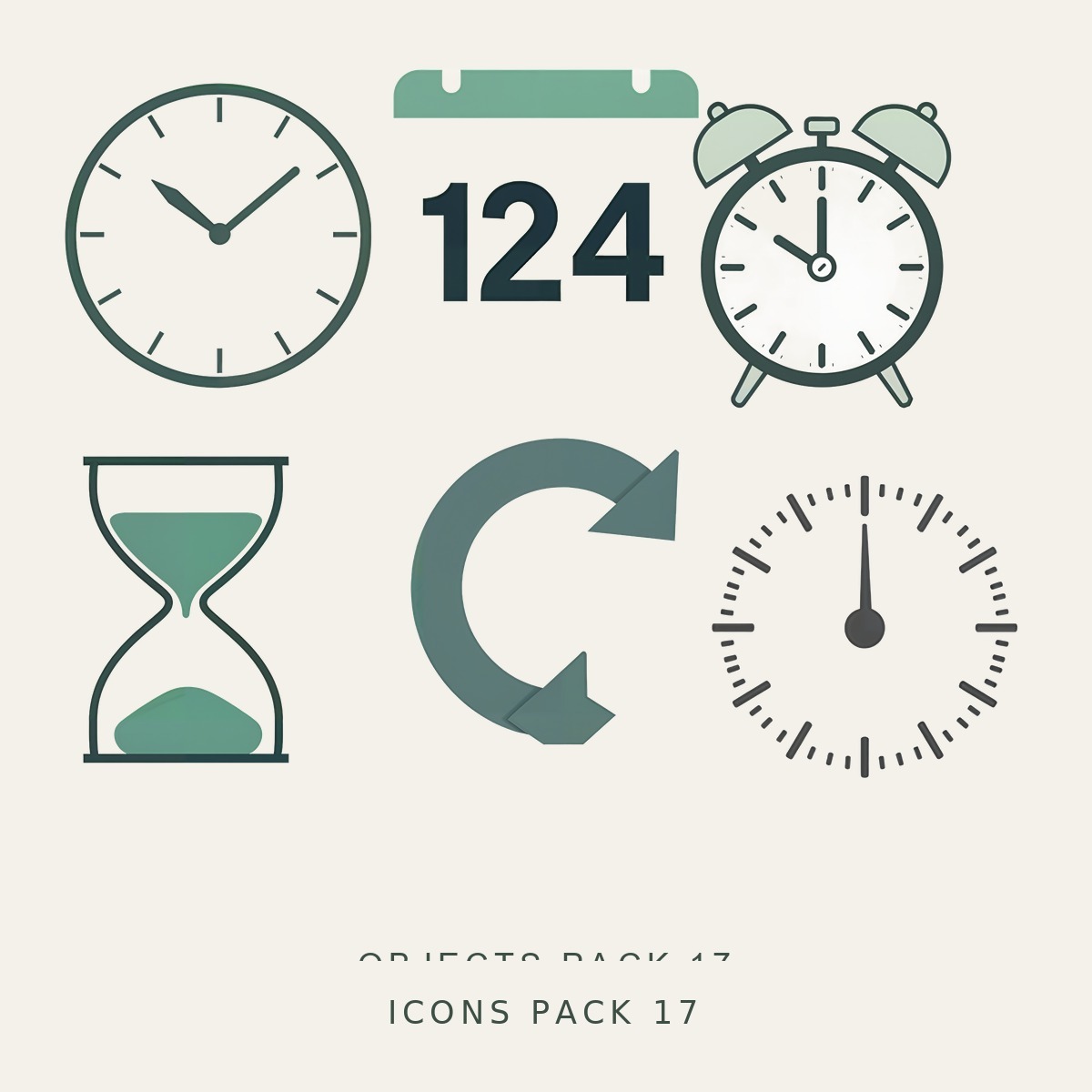 ICONS PACK 17 — Time