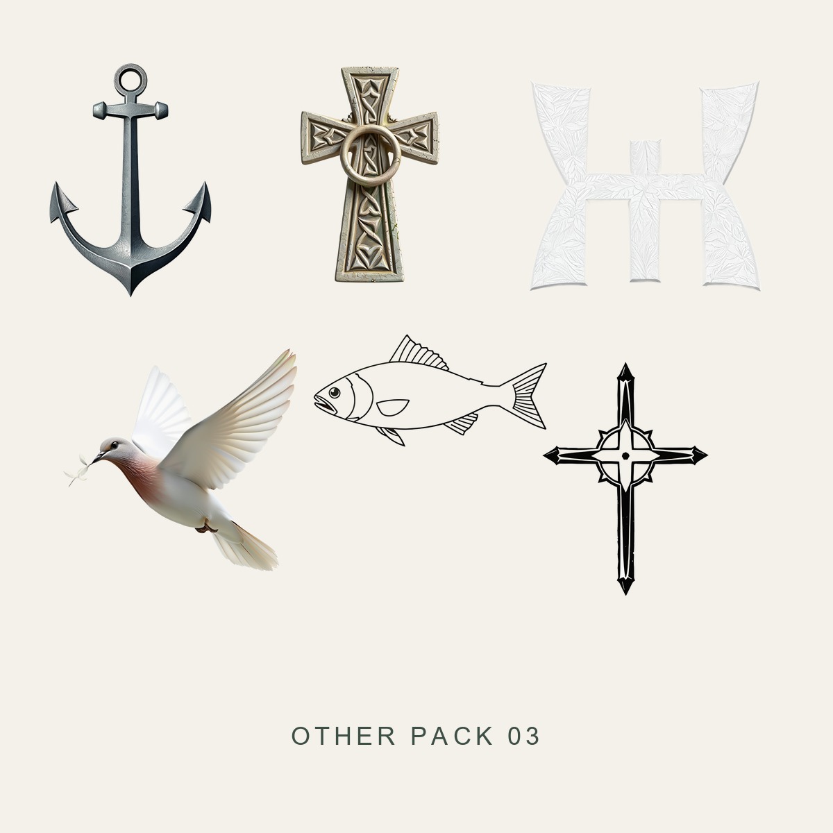 Other Pack 03 – Christian West | Transparent PNG Collection