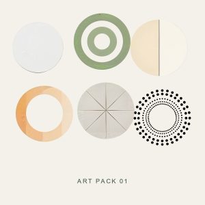 ART PACK 01 — Circle Prints