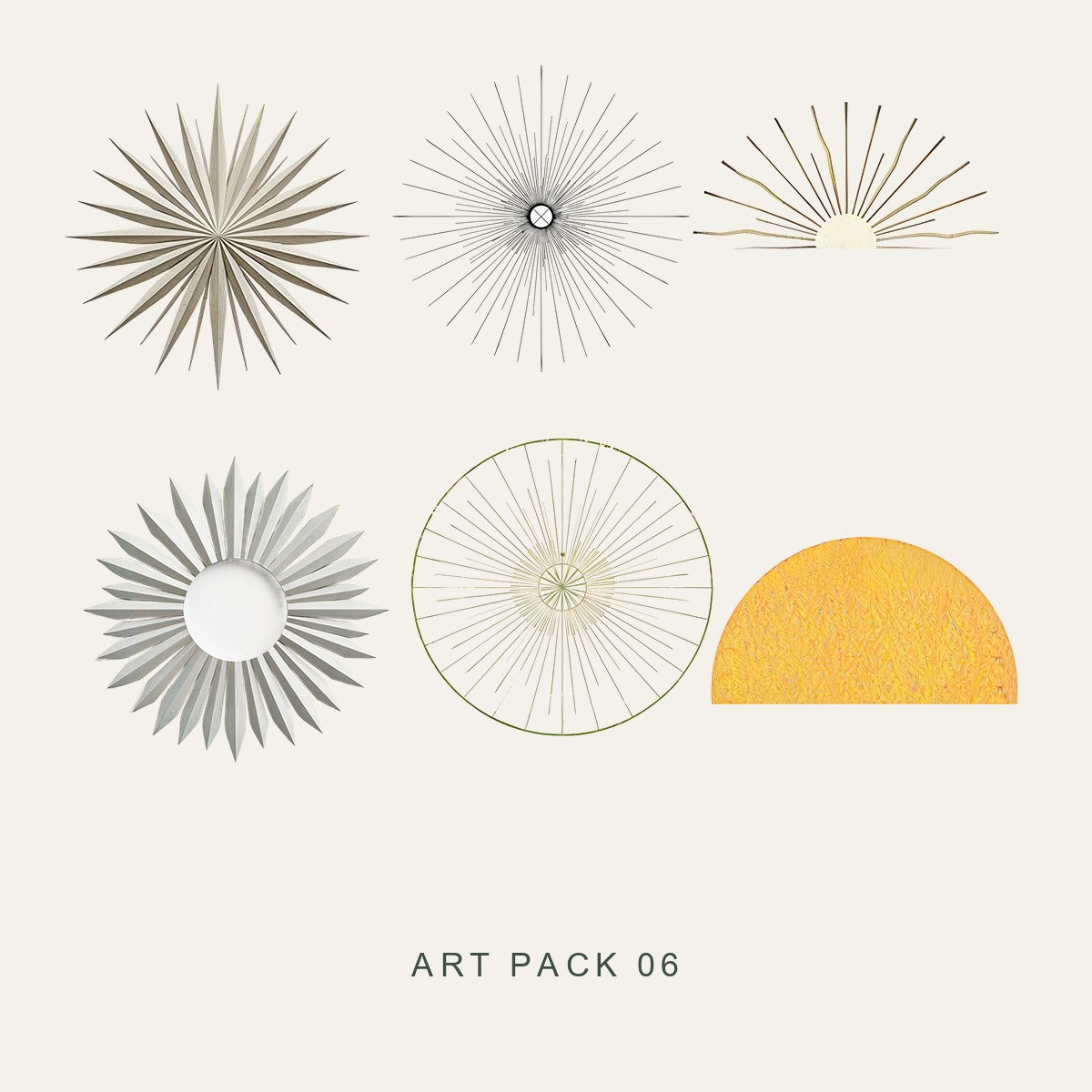 ART PACK 06 — Sunburst Prints