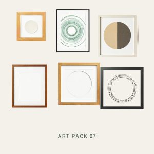 ART PACK 07 — Framed Circles