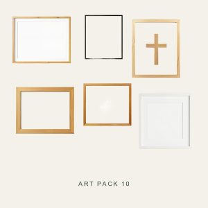 ART PACK 10 — Framed Lines