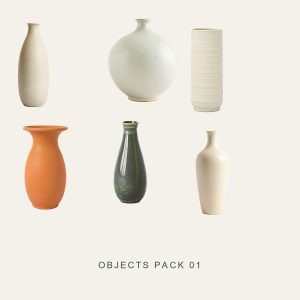 OBJECTS PACK 01 — Ceramic Vases