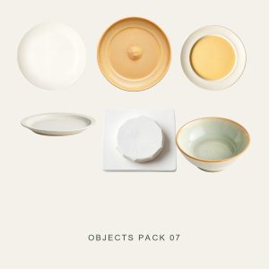 OBJECTS PACK 07 — Plates and Dishes