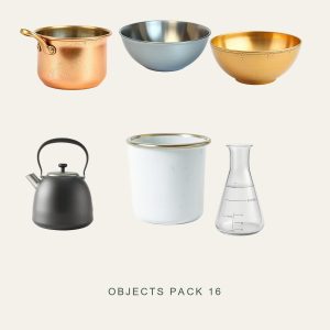 OBJECTS PACK 16 — Metal Vessels